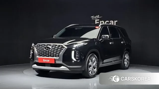 Hyundai Palisade 2022 Черный из Кореи