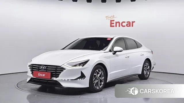 Hyundai Sonata (DN8) 2021 Белый из Кореи