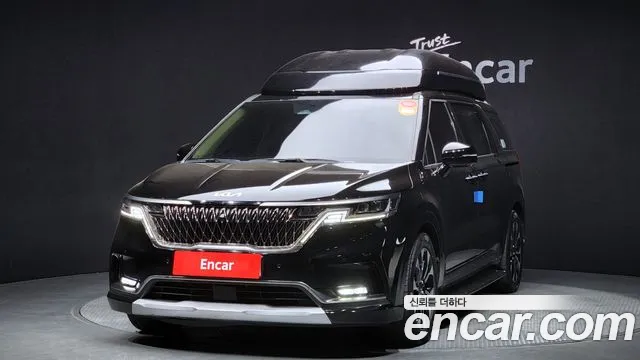 Kia Carnival 4th generation 2022 Черный из Кореи