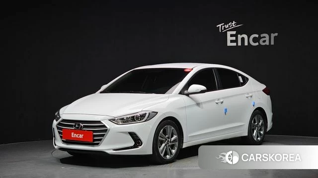 Hyundai Avante AD 2018 Белый из Кореи
