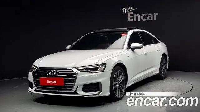 Audi A6 (C8) 2021 Белый из Кореи