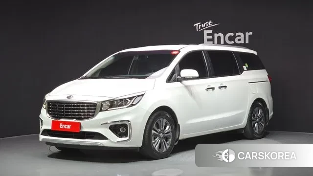 Kia The New Carnival 2018 Белый из Кореи