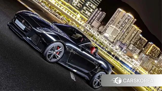 Jaguar F-TYPE 2019 Черный из Кореи