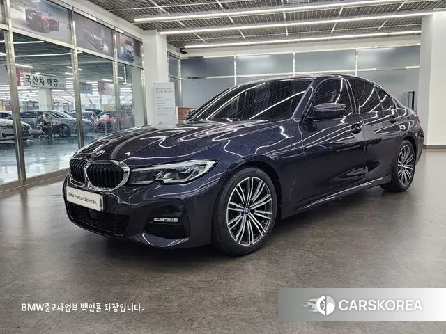 BMW 3 Series (G20) 2020 Синий из Кореи