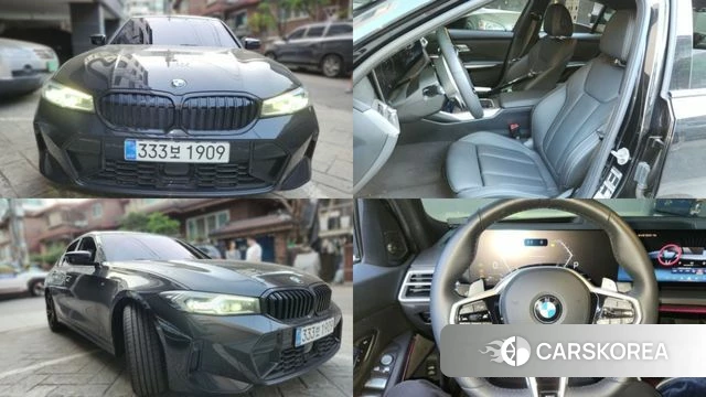 BMW 3 Series (G20) 2025 Черный из Кореи