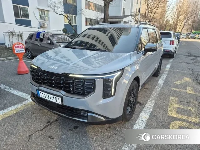 Kia The New Carnival 4th Generation 2024 Небесно-голубой из Кореи