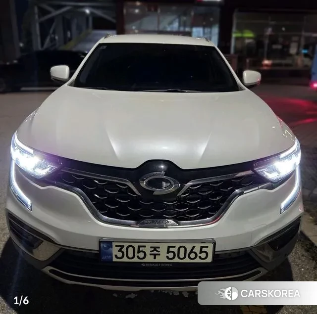 Renault Korea (Samsung) The New QM6 2022 Белый из Кореи