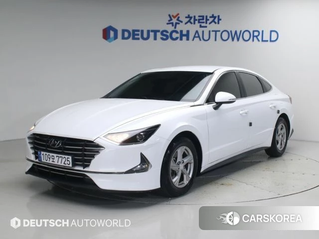 Hyundai Sonata (DN8) 2021 Белый из Кореи