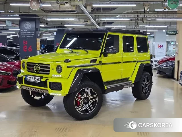 Mercedes-Benz G-Class W463 2018 Желтый из Кореи