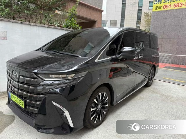 Toyota Alphard 4th Generation 2024 Черный из Кореи