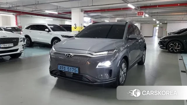 Hyundai Kona Electric 2019 Серый из Кореи