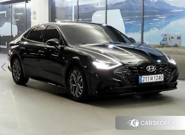 Hyundai Sonata (DN8) 2022 Черный из Кореи