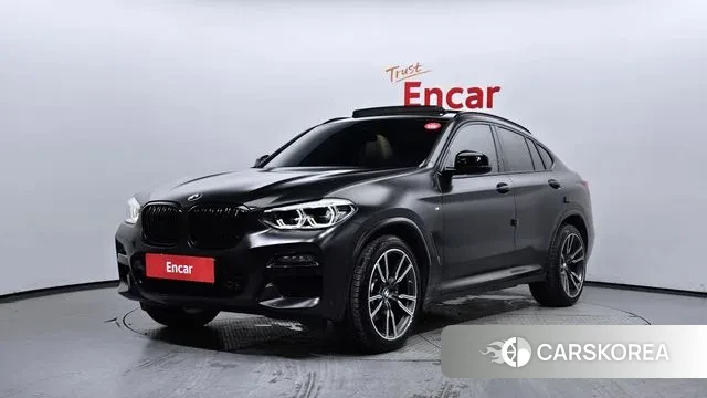 BMW X4 (G02) 2020 Черный из Кореи