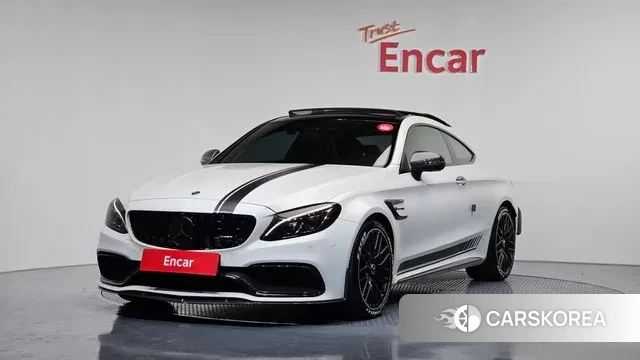 Mercedes-Benz C-Class W205 2018 Белый из Кореи