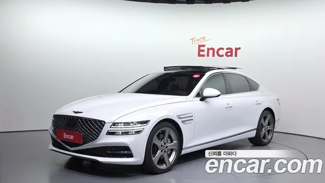 Genesis G80 (RG3) 2021 Белый из Кореи