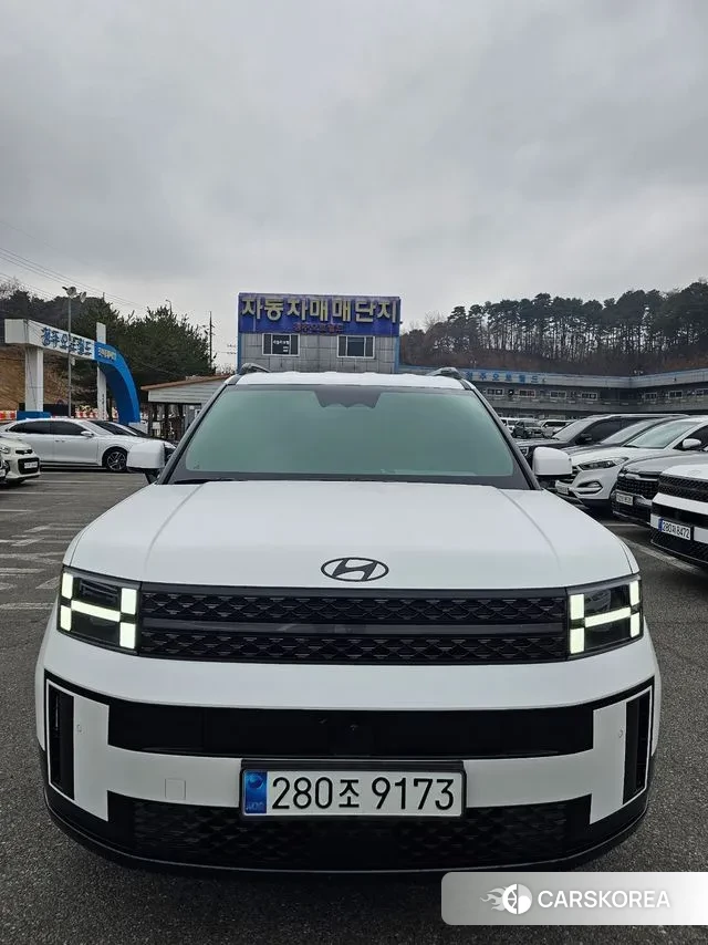 Hyundai Santa Fe (MX5) 2023 Белый из Кореи