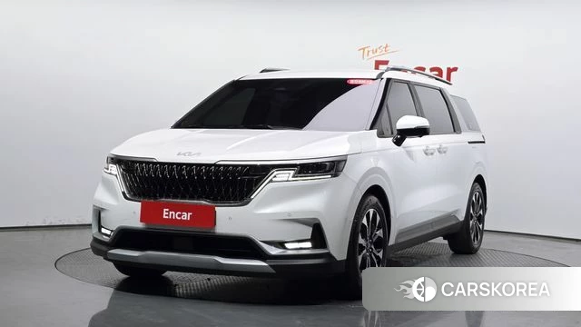 Kia Carnival 4th generation 2021 Белый из Кореи