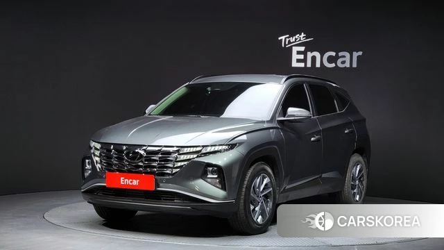 Hyundai Tucson Hybrid (NX4) 2022 Серый из Кореи