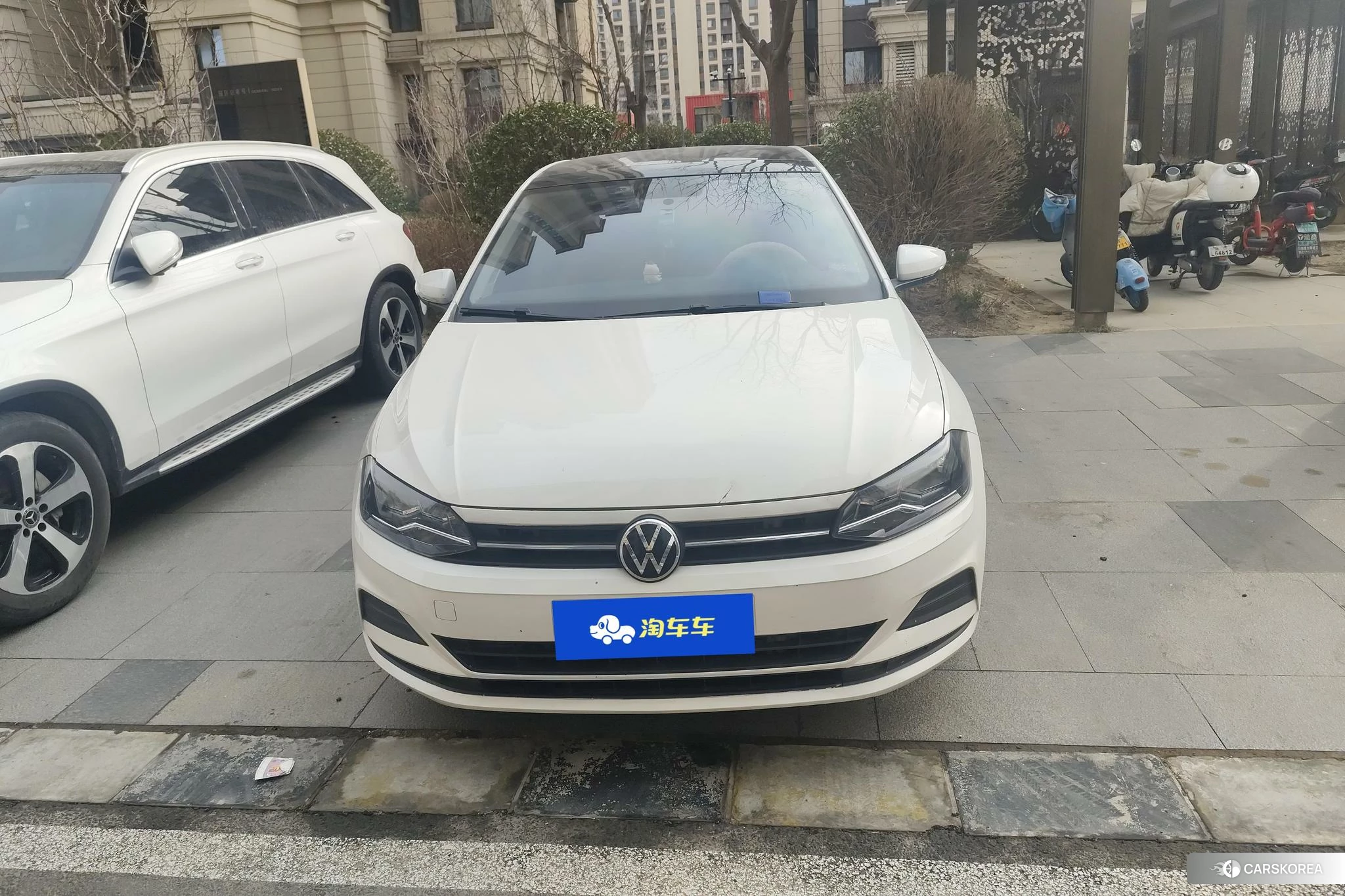 Volkswagen Polo 2021 Белый из Китая