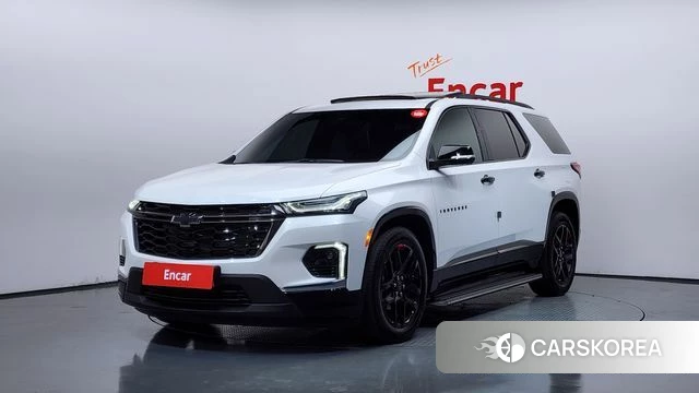 Chevrolet (GM Daewoo) Traverse 2022 Белый из Кореи
