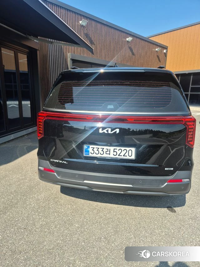 Kia The New Carnival 4th Generation 2025 Черный из Кореи