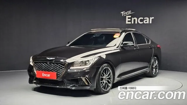 Genesis G80 2018 Черный из Кореи
