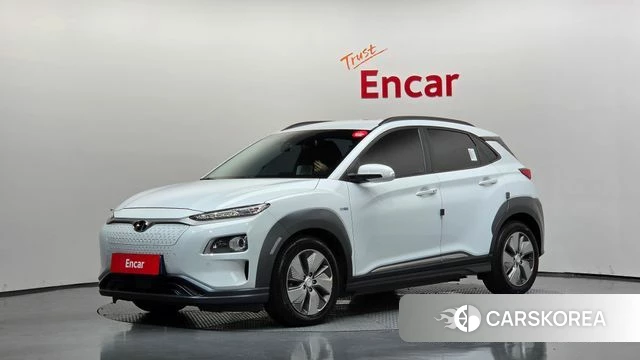 Hyundai Kona Electric 2019 Белый из Кореи