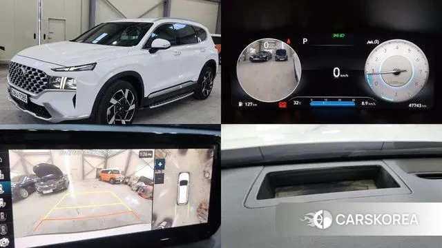 Hyundai The New Santa Fe 2021 Белый из Кореи