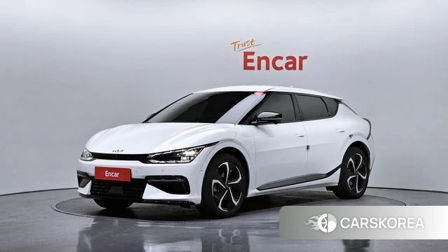 Kia EV6 2023 Белый из Кореи