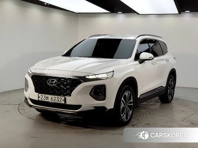 Hyundai Santa Fe TM 2019 Белый из Кореи