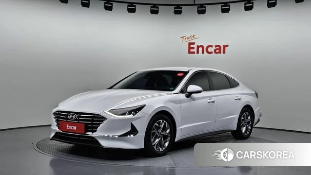 Hyundai Sonata (DN8) 2019 Белый из Кореи