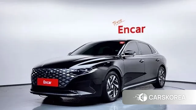 Hyundai The New Grandeur IG Hybrid 2021 Черный из Кореи
