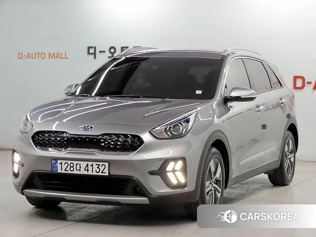 Kia The New Niro 2019 Серебристо-серый из Кореи