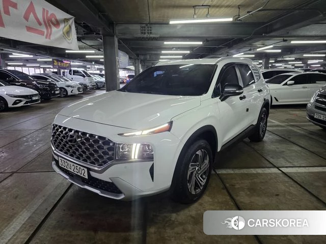 Hyundai The New Santa Fe 2021 Белый из Кореи