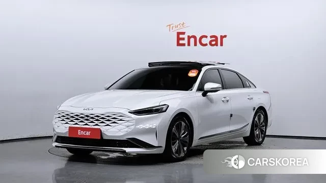 Kia K8 Hybrid 2022 Белый из Кореи