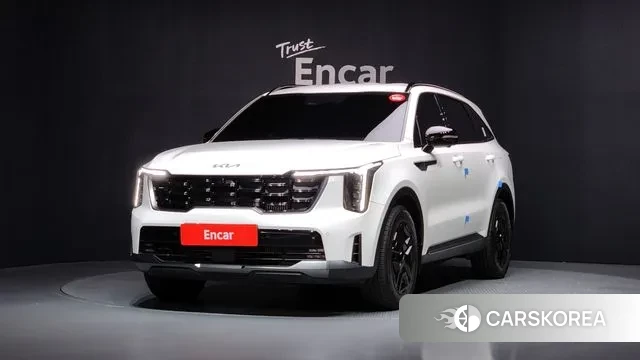 Kia The New Sorento 4th Generation 2023 Белый из Кореи