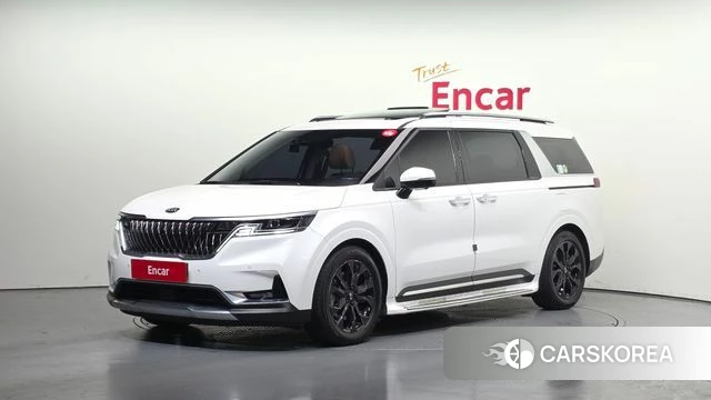Kia Carnival 4th generation 2021 Белый из Кореи
