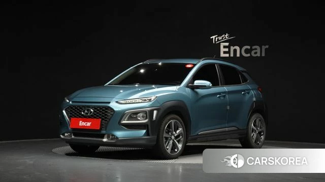 Hyundai Kona 2018 Синий нефрит из Кореи