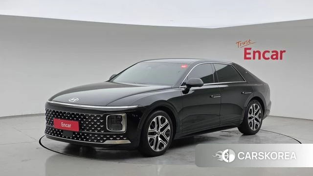 Hyundai Grandeur Hybrid (GN7) 2024 Черный из Кореи