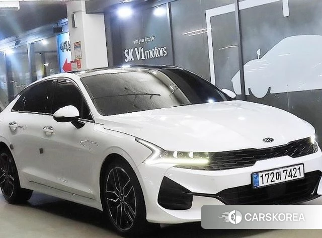 Kia K5 3rd generation 2020 Белый из Кореи