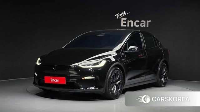 Tesla Model X 2025 Черный из Кореи