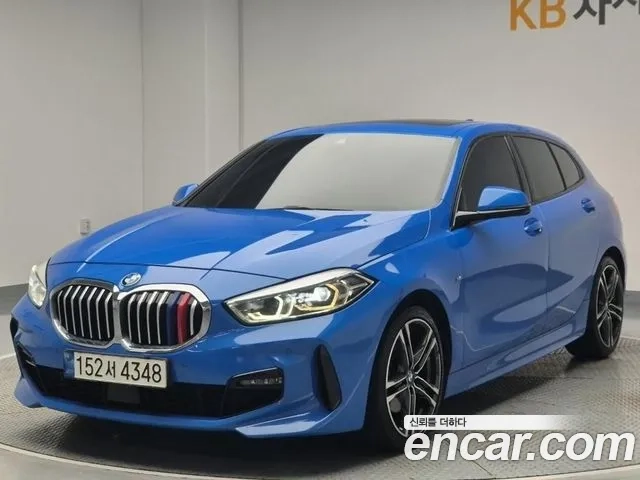 BMW 1 Series (F40) 2021 Синий из Кореи