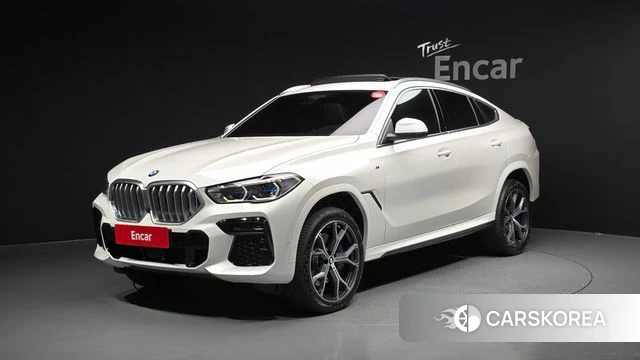 BMW X6 (G06) 2022 Белый из Кореи