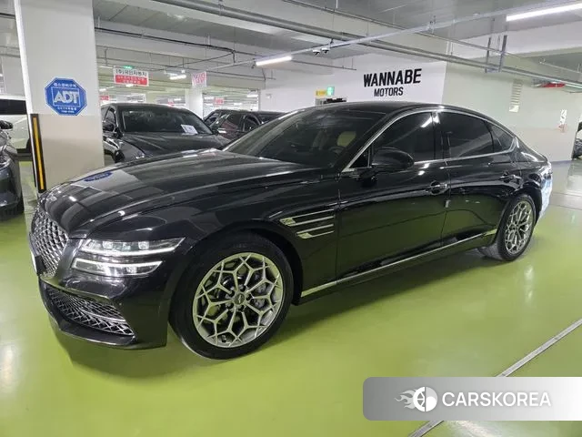 Genesis G80 (RG3) 2023 Черный из Кореи