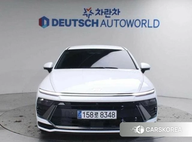 Hyundai Sonata D Edge Hybrid (DN8) 2024 Белый из Кореи