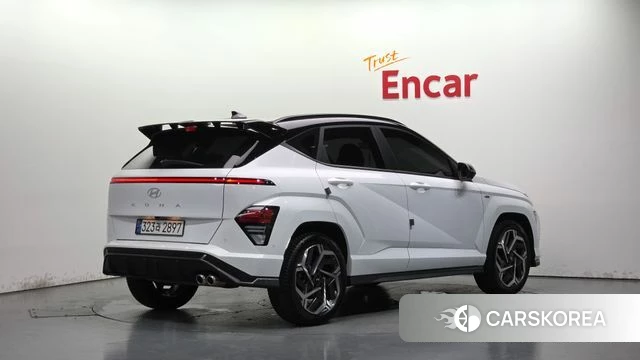 Hyundai Kona (SX2) 2023 Белый из Кореи
