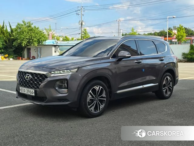 Hyundai Santa Fe TM 2019 Серый из Кореи