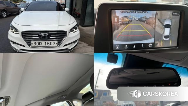 Hyundai Grandeur IG 2018 Белый из Кореи