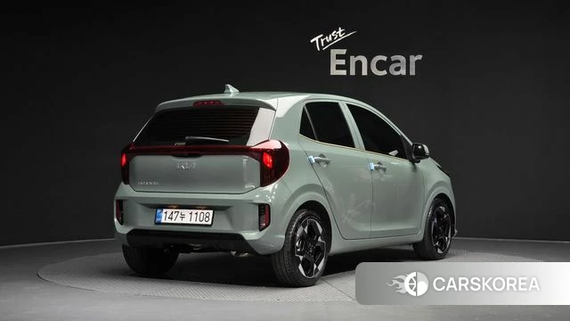 Kia The New Morning (JA) 2025 Темно-зеленый из Кореи