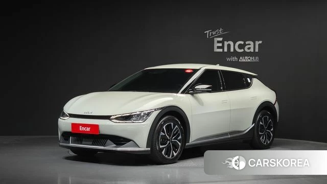Kia EV6 2023 Серебристо-серый из Кореи